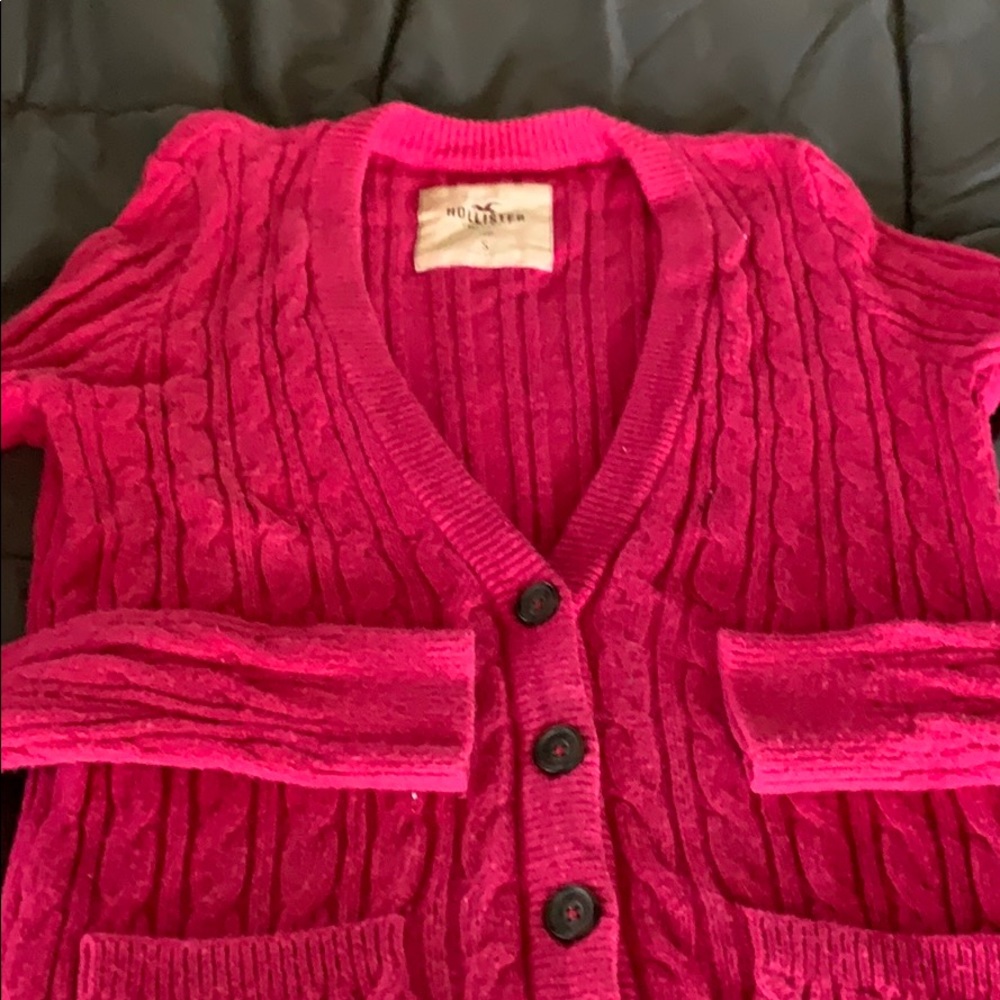 Hollister longsleeve cardigan size small